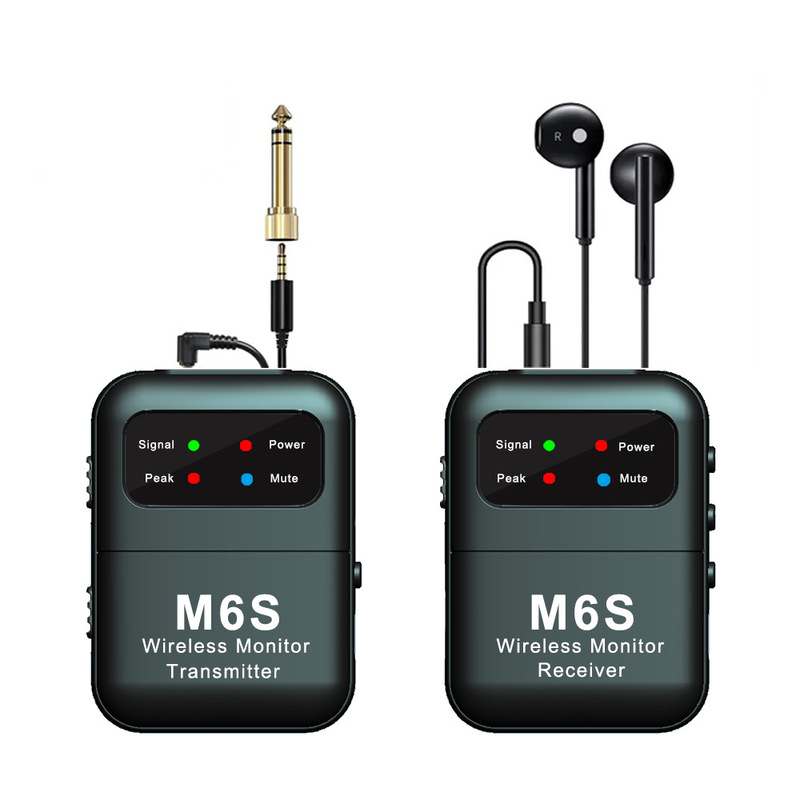 Wireless In-Ear Monitor System 2.4G Stereo Studio Band Rehearsal Live IEM Transmitter