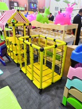 幼儿园篮球框手推篮球架可移动置球架足球排球收纳框篮球收纳车架