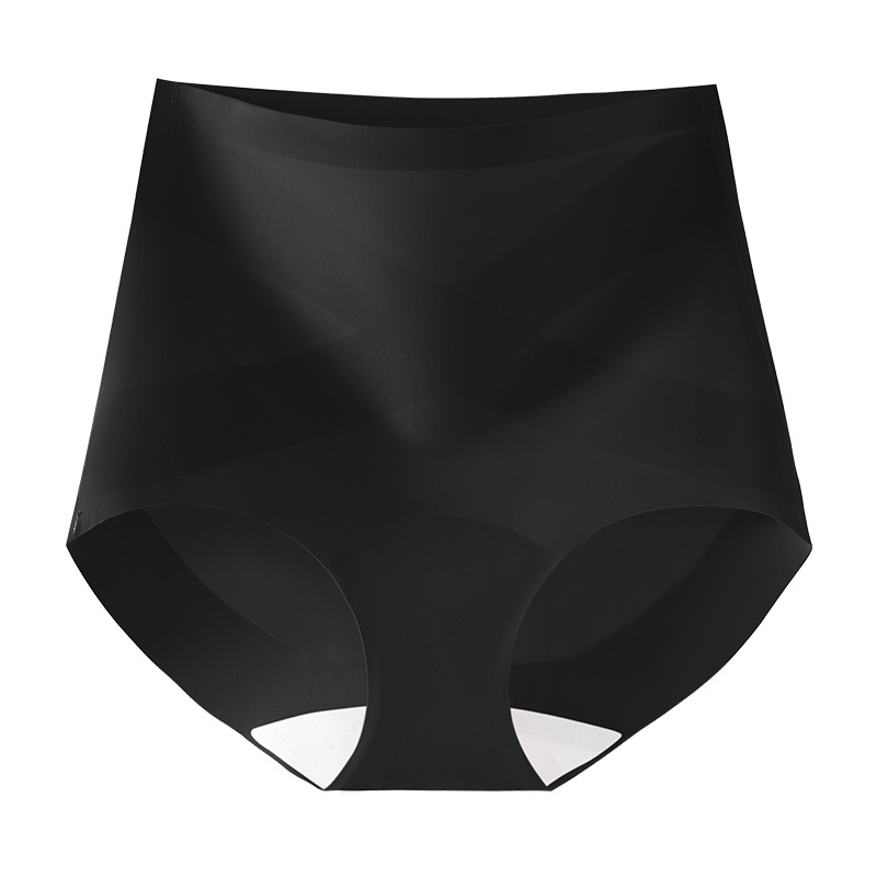 Ropa interior de cintura alta y abdomen entrepierna antibacteriana mujer 2025 nuevo estilo levantamiento de cadera fuerte barriga pequeña ropa interior de mujer sin costuras