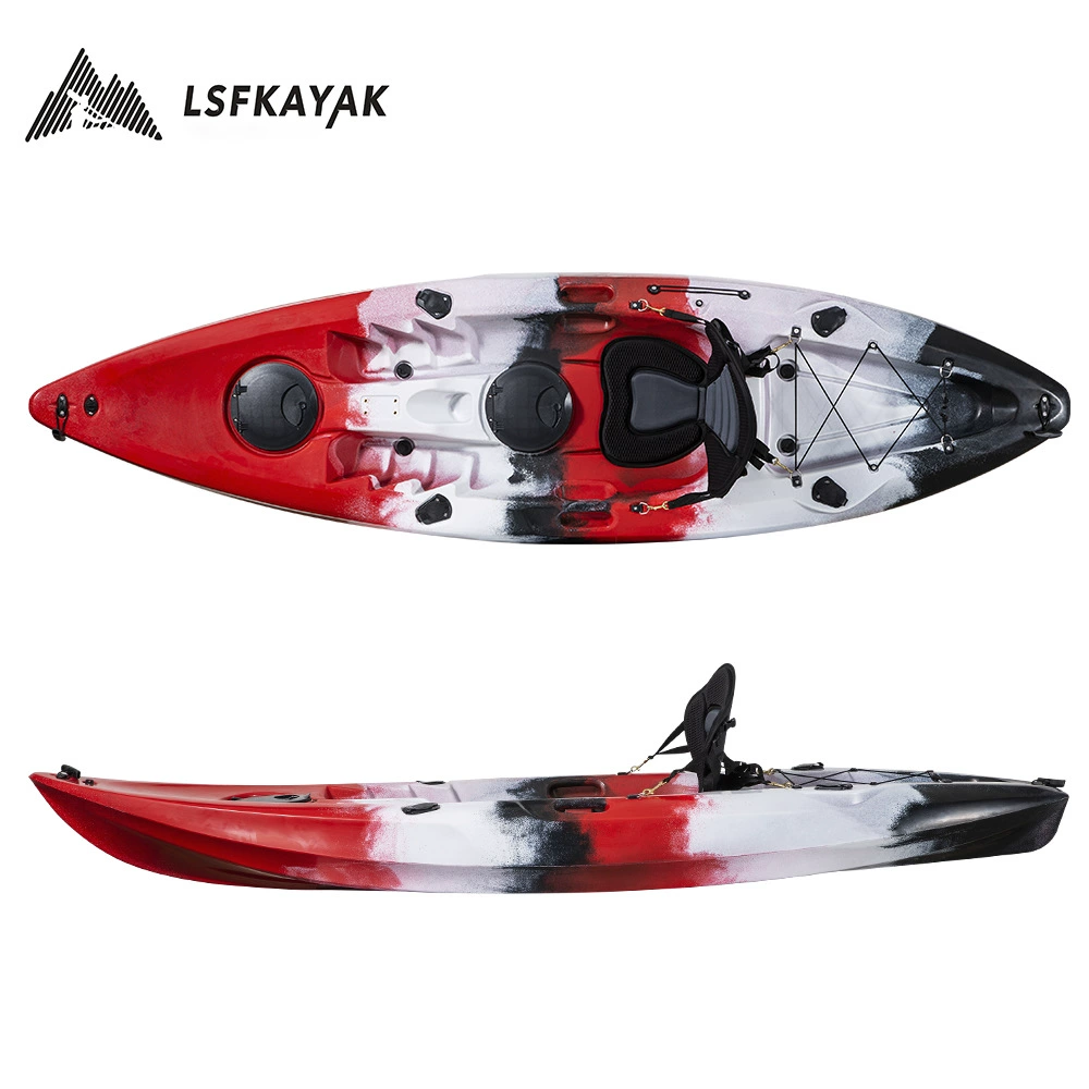 Water Scenic Area Single Kayak Single Rowing Single Plastic Hand -Rowing Single Platform boat