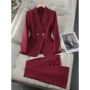 新款春秋职业正装西服
