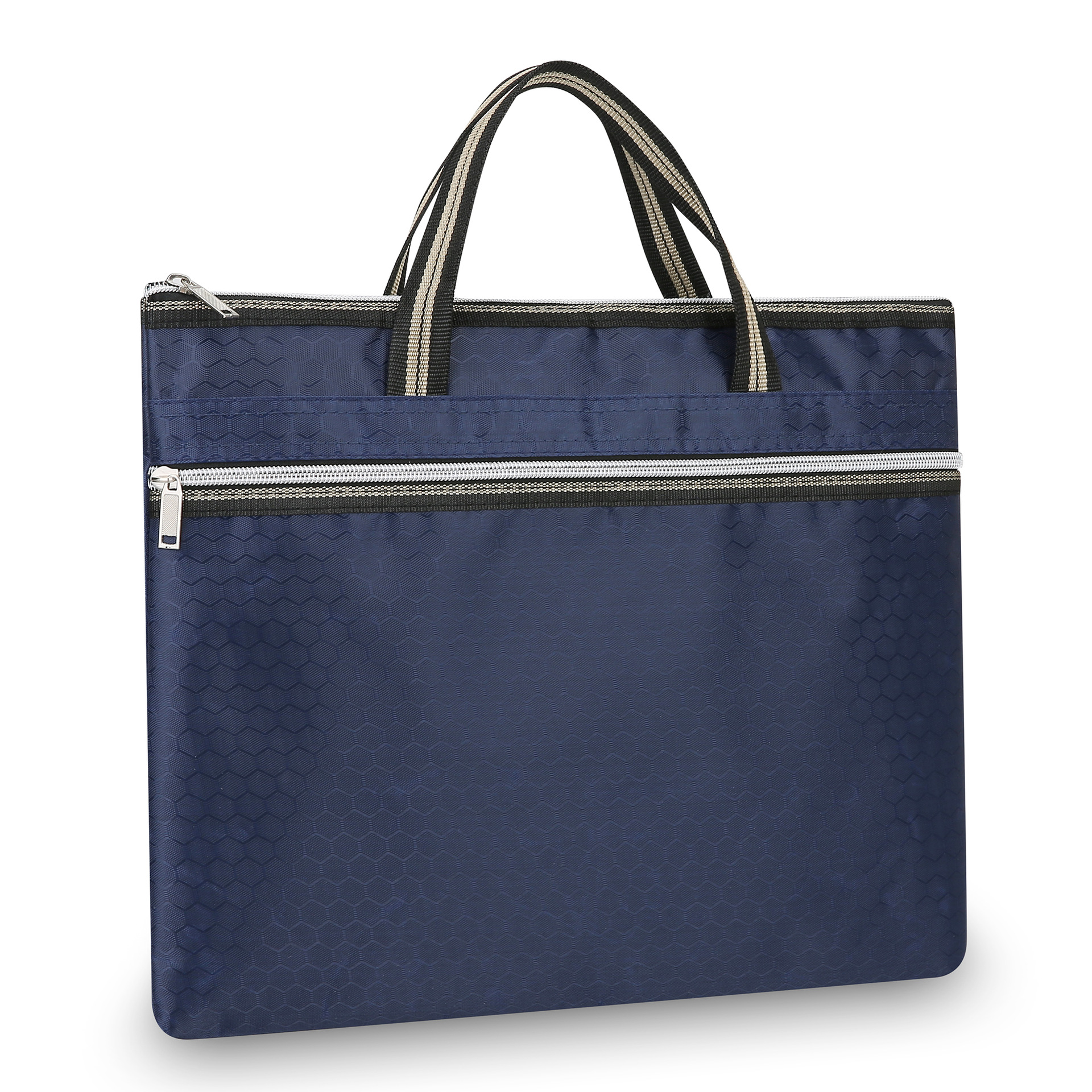 Nuevo bolso de mano ligero y delgado para hombres, gran capacidad, bolsa de reuniones de negocios práctica, bolsa de almacenamiento de documentos de viaje al trabajo