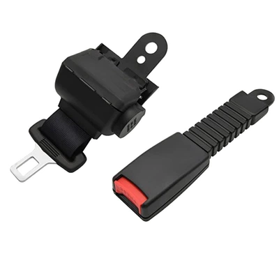 Car seat belt Belt Fully Automatic Two-Point - 1-semi-closed-retractor-1-20cm-semi-closed-base