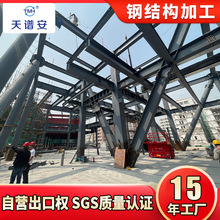 墨西哥工程总承包公司询价钢构工地楼房钢结构厂房建筑钢梁钢架