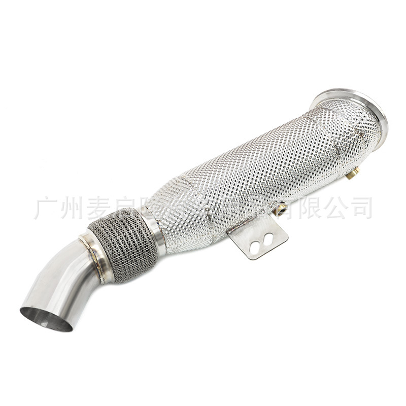 N20 1 2 3 – BMW Exhaust pipe - b58-1-downpipe-with-heat-shield