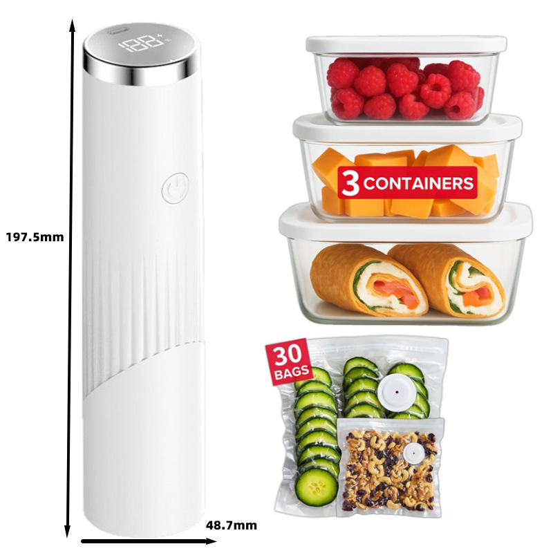 Nuova sigillatrice elettrica portatile 2026 per confezionamento alimentare, mini macchina sottovuoto per sacchetti._voghion.com