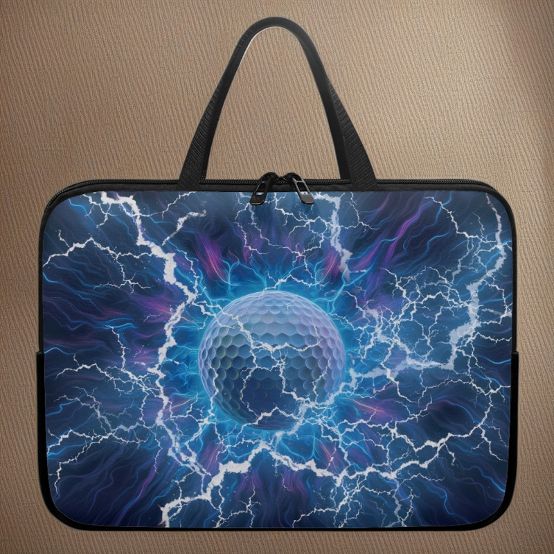Cross-Border Amazon New Ball Pattern Diving Material Men's Office Laptop Bag Supports One Piece Minimum Order Cross-Border Amazon New Ball Pattern Diving Material Men's Office Laptop Bag Supports One Piece Minimum Order