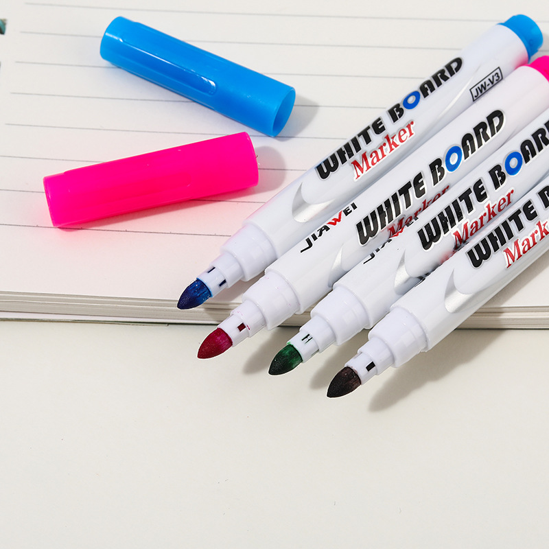 Pluma flotante de agua para niños Pluma de pizarra a base de agua borrable de 12 colores para estudiantes que enseñan pintura educativa pluma de acuarela lavable