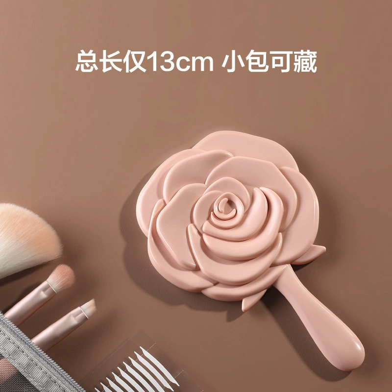 Handheld small cute mirror for students