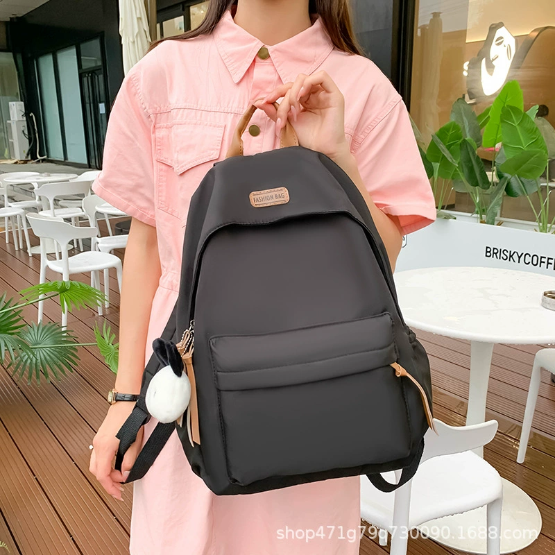 Backpack Universal, Japanese-inspired Korean school style for secondary school, lightweight 0.28 kg