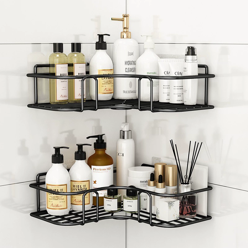Увеличенная треугольная полка для ванной, туалета, умывальника, без сверления, угловая настенная полка для ванной, стол для купания, купальня города Чаньюэ