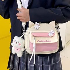 女童包包新款可爱学生网红女孩大童小背包儿童挎包女生斜挎包
