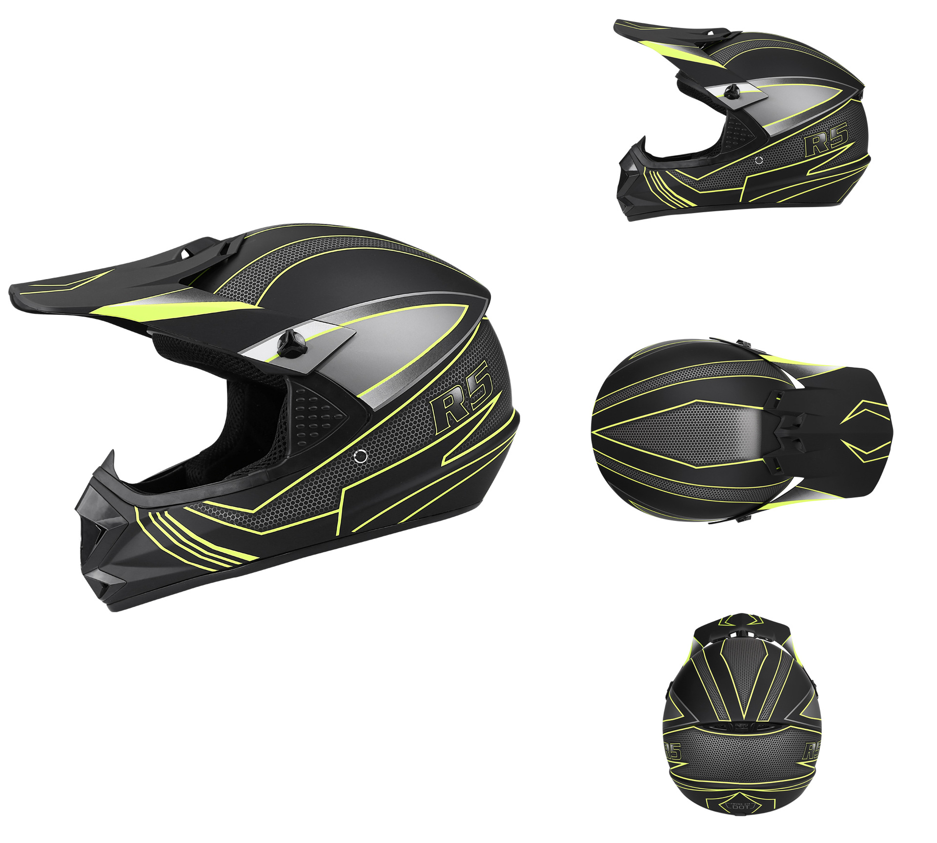 노란색과 검은 색