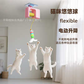 跨境宠物猫咪电动智能挂门玩具猫咪悬挂玩具自嗨解闷逗猫神器