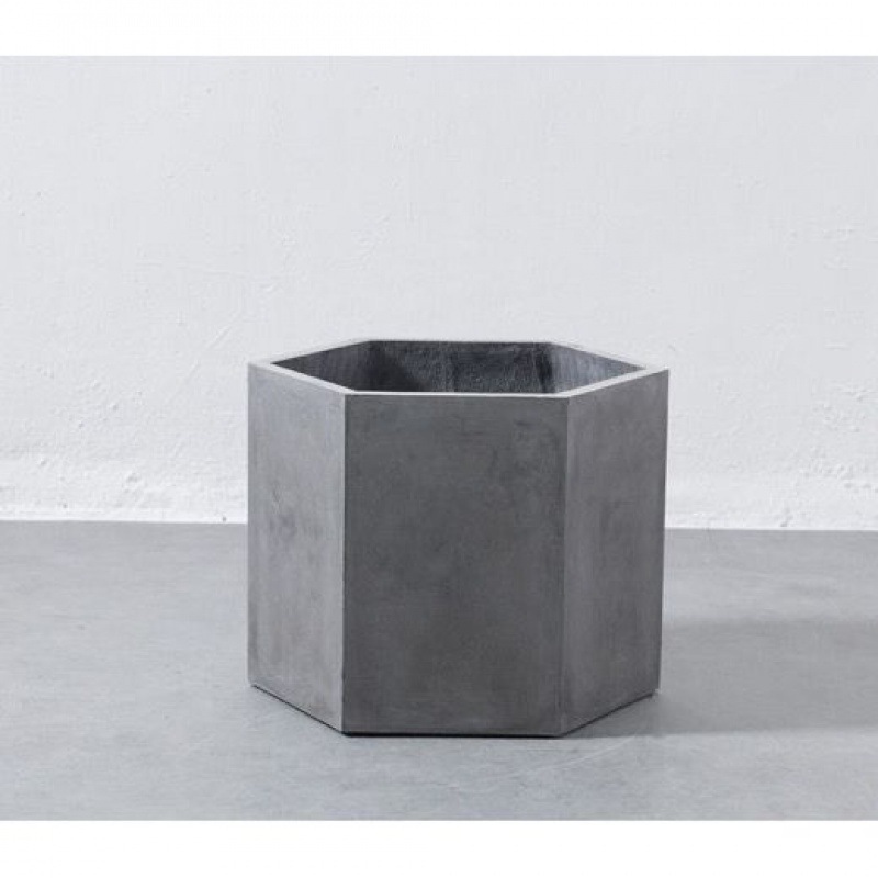 Macetas de barro de viento industrial de celebridades de Internet Macetas de plantación de plantas verdes de monstera retro Macetas de cemento cilíndricas ins al por mayor