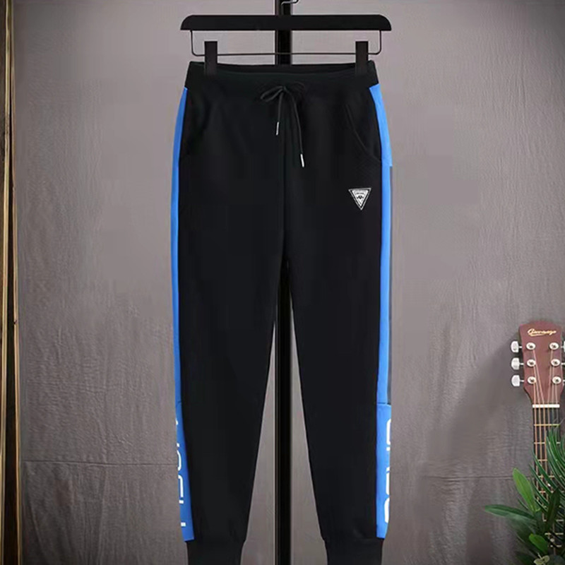 Autumn and winter youth sports suit men's 2023 Korean version junior and high school students velvet thickened hooded sweatshirt_voghion.com