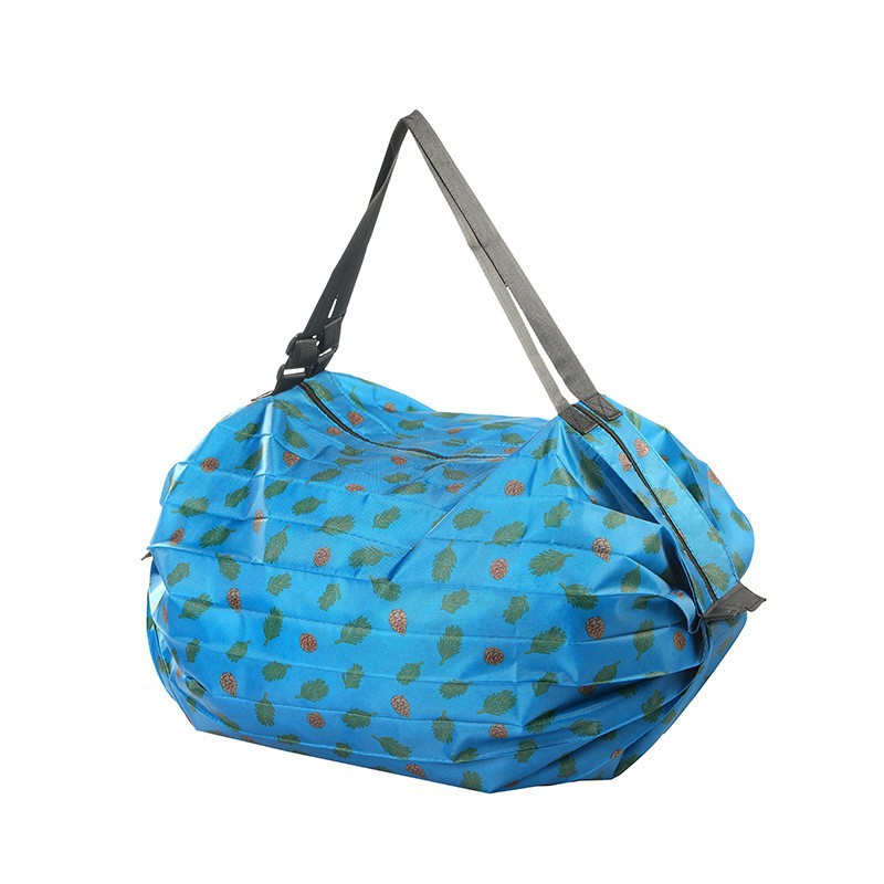 Fábrica de gran capacidad plegable bolsa de compras plisada camuflaje multicolor Oxford tela de almacenamiento portátil protección del medio ambiente bolso