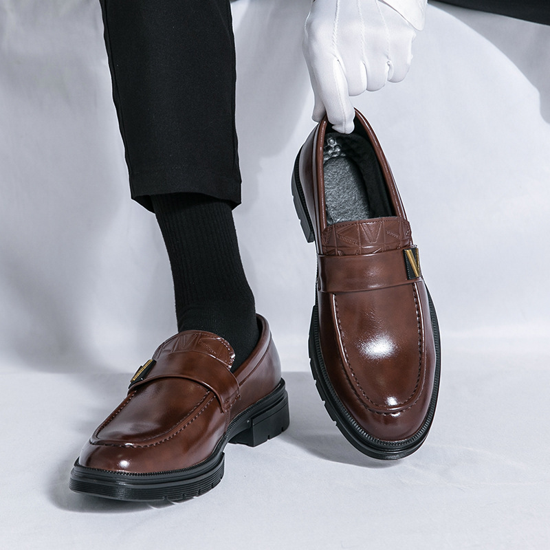 Doudou zapatos para hombres grandes nuevos zapatos de verano transpirables Lefour un pie de calzado de calzado de hombre de estilo coreano zapatos casuales