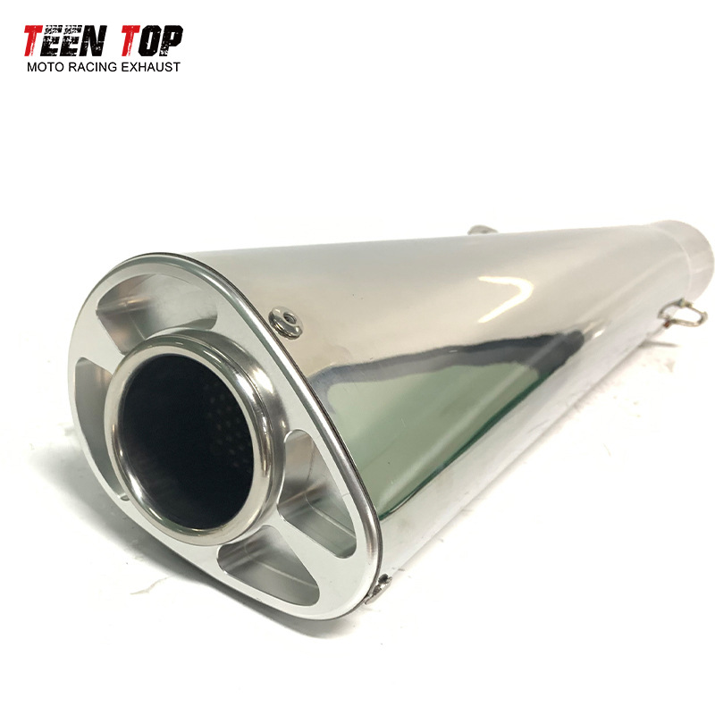 Suitable for Motorcycle Modified Exhaust Pipes, Suzuki Gsxr1300 R6 Er6N Retro Brock's Exhaust Pipe