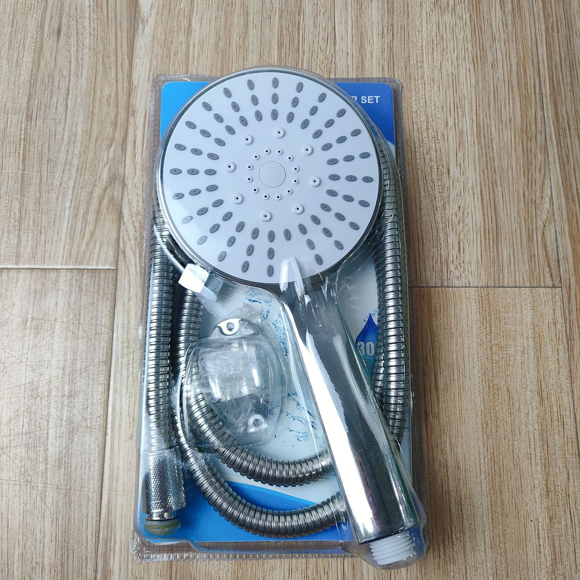 Comercio exterior al por mayor pequeño conjunto de ducha de tres piezas conjunto de ducha de tubo de ducha base conjunto de ducha