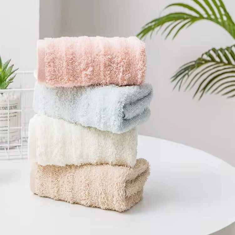 Wholesale gold cotton nurse face towel MZ1126 ecological grade cotton towel