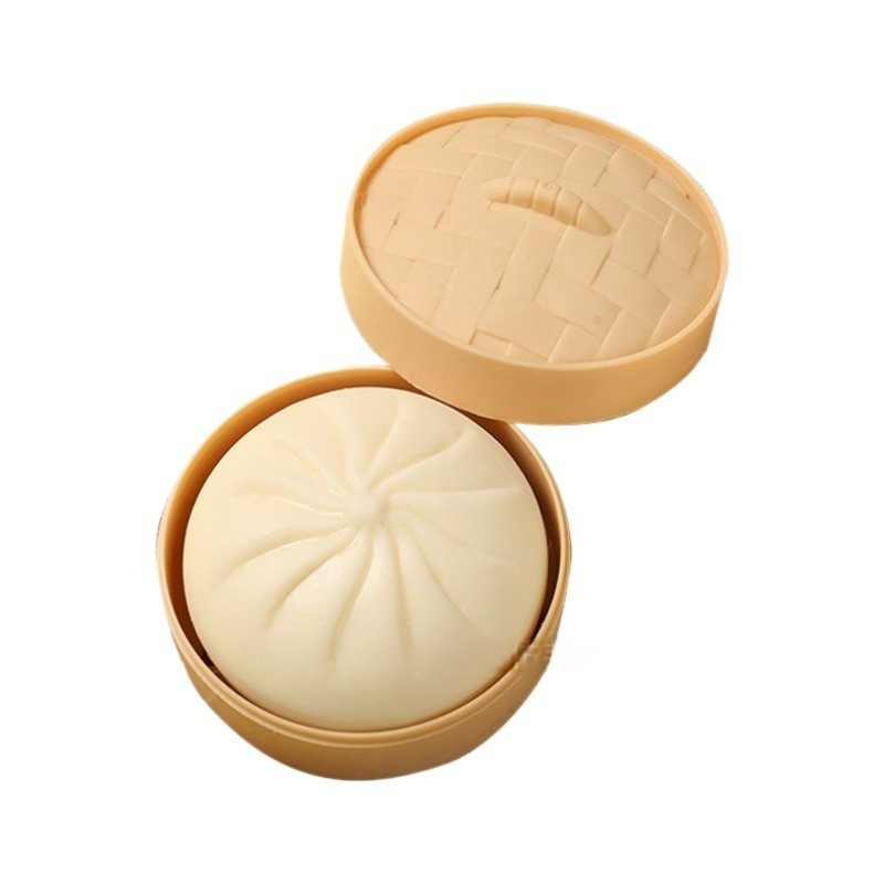 Creativo de descompresión de bolos de pan descompresión artefacto de bolos de pan grande pellizco simulación de música pellizco pequeño paquete de jaula de rebote lento tienda de venta caliente