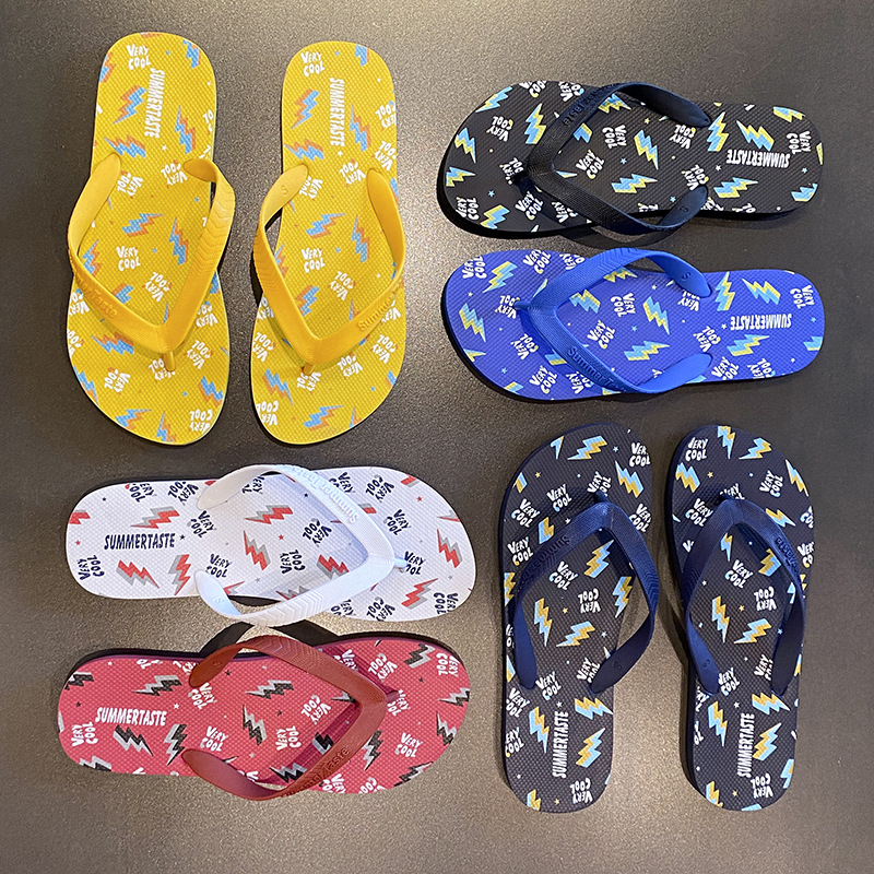 人字拖鞋男外出時尚夏季簡約拖鞋男夾板夾腳脫鞋室外穿戶外拖鞋男