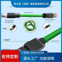 ԃ~M12�DRj45���a������̫�W�W��ֱ��ʽ4pin 8о��|Adx�͸����p