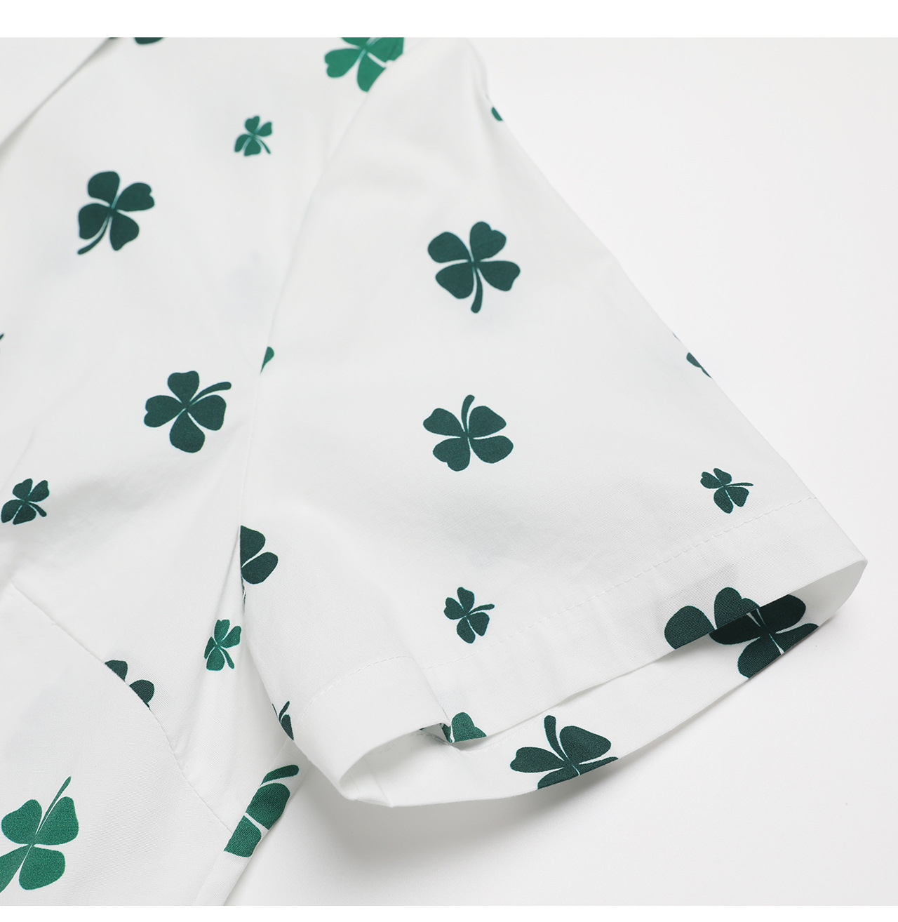 Đầm maxi nữ thắt eo in họa tiết hoa, tay ngắn cổ bẻ, chất cotton thoáng mát — màu trắng chi tiết 19