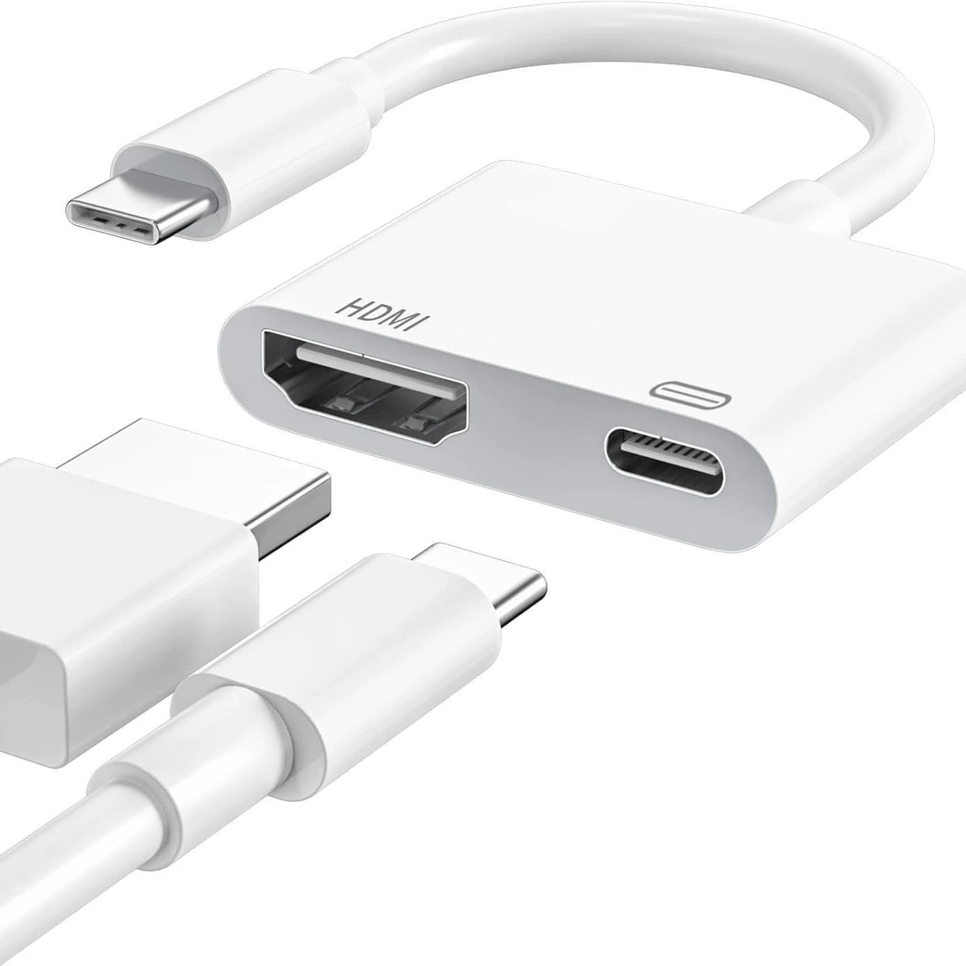 Совместимость с мобильным телефоном Apple и телевизором: поворот экрана, линия молнии, HDMI, тот же экран высокой четкости