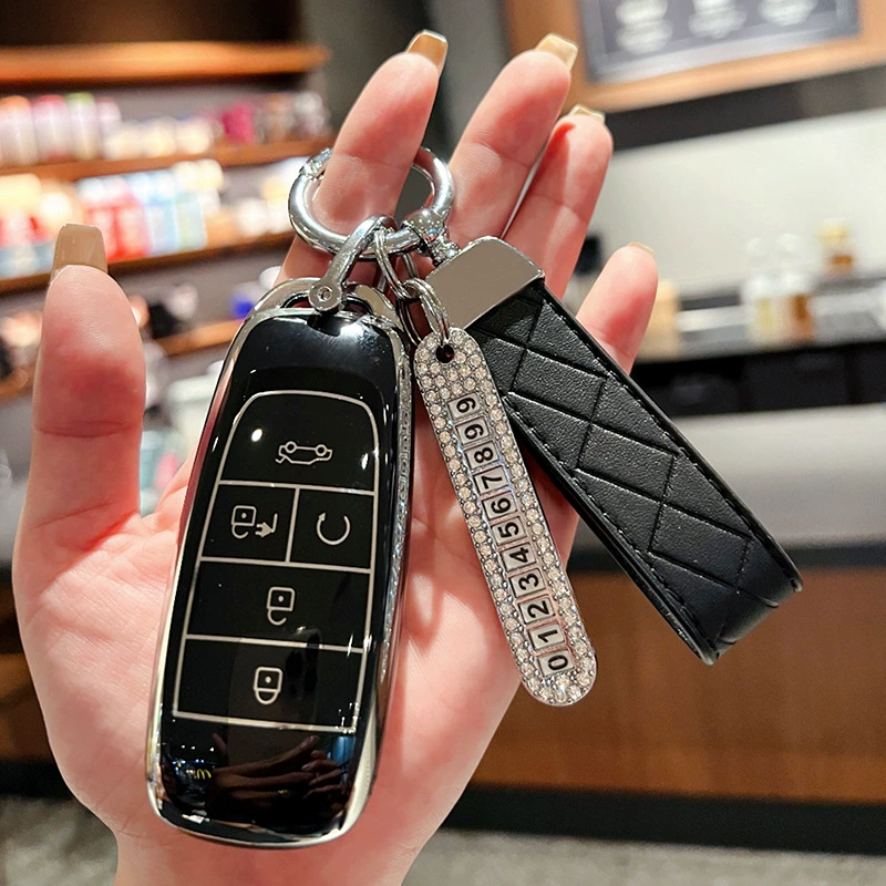 Подходит для GAC Aion S Plus — чехол для ключа 2022, электроавто Aion S Mei 580 Trumpchi Aion Y — защитный корпус