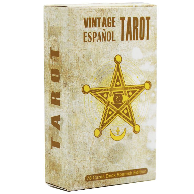 Tarotkort retro vintage brädspel för fester och underhållning_voghion.com