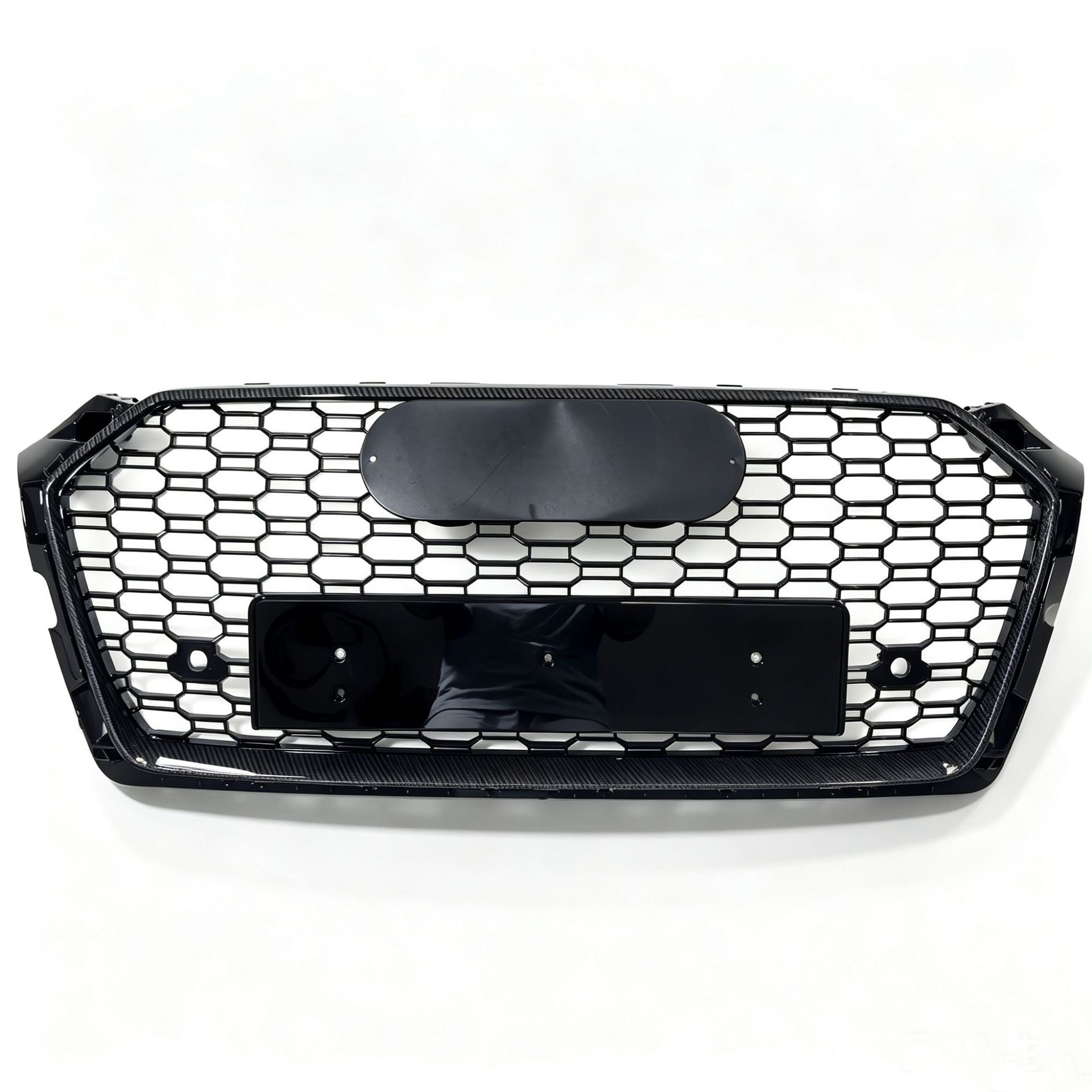 Suitable for 2018-2019 Audi A5/S5 B9 carbon fiber pattern RS5 honeycomb grille