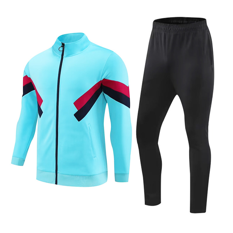 Chaqueta transfronteriza al aire libre traje deportivo de otoño e invierno ropa deportiva de manga larga para correr uniforme de aparición deportiva uniforme escolar chaqueta
