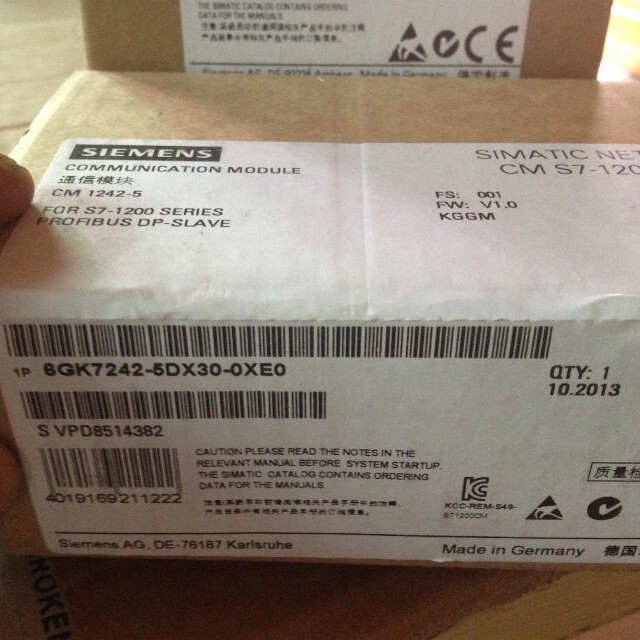 6Gk7242-5Dx30-0Xe0 Siemens Communication Module Cm1242-5 6Gk7 242-5Dx3O-Oxeo 6Gk7242-5Dx30-0Xe0 Siemens Communication Module Cm1242-5 6Gk7 242-5Dx3O-Oxeo
