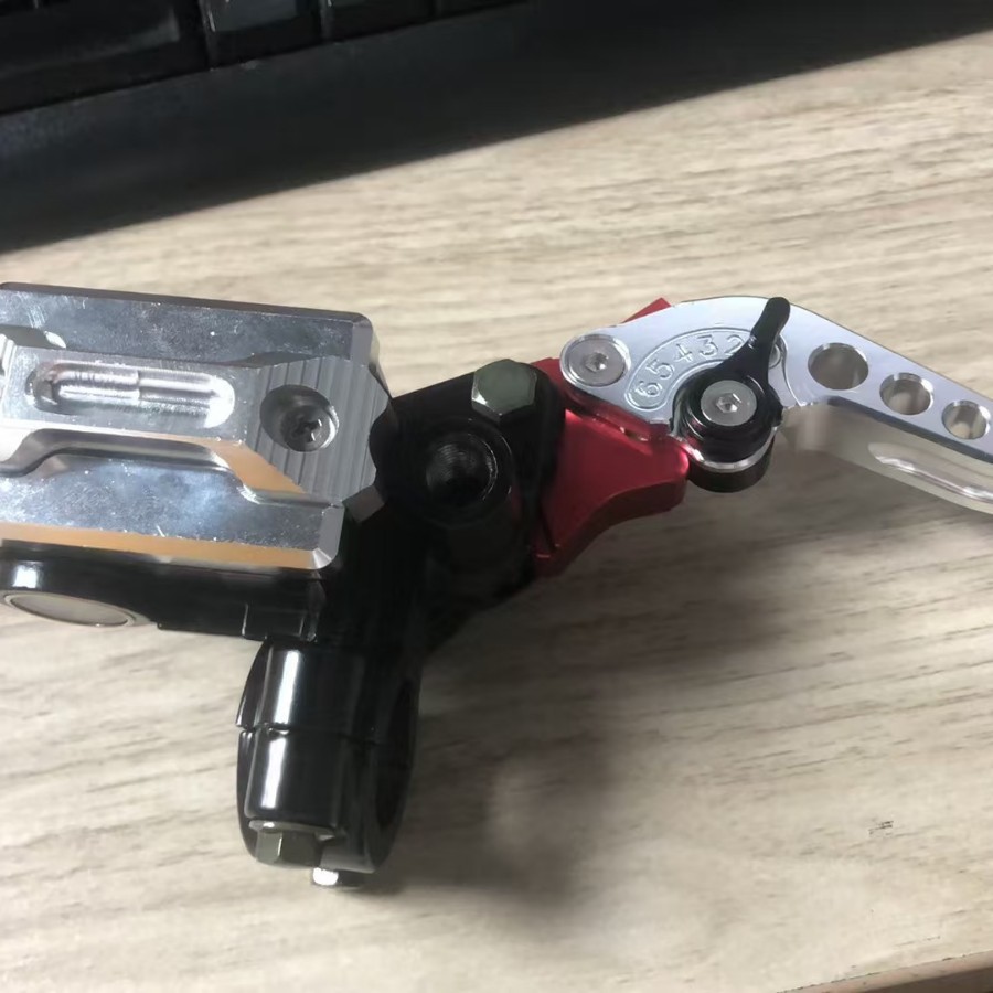 Motocicleta bomba de freno CNC 7/8 "22mm manillar conjunto de bomba de freno hidráulica bomba de freno de embrague hidráulico