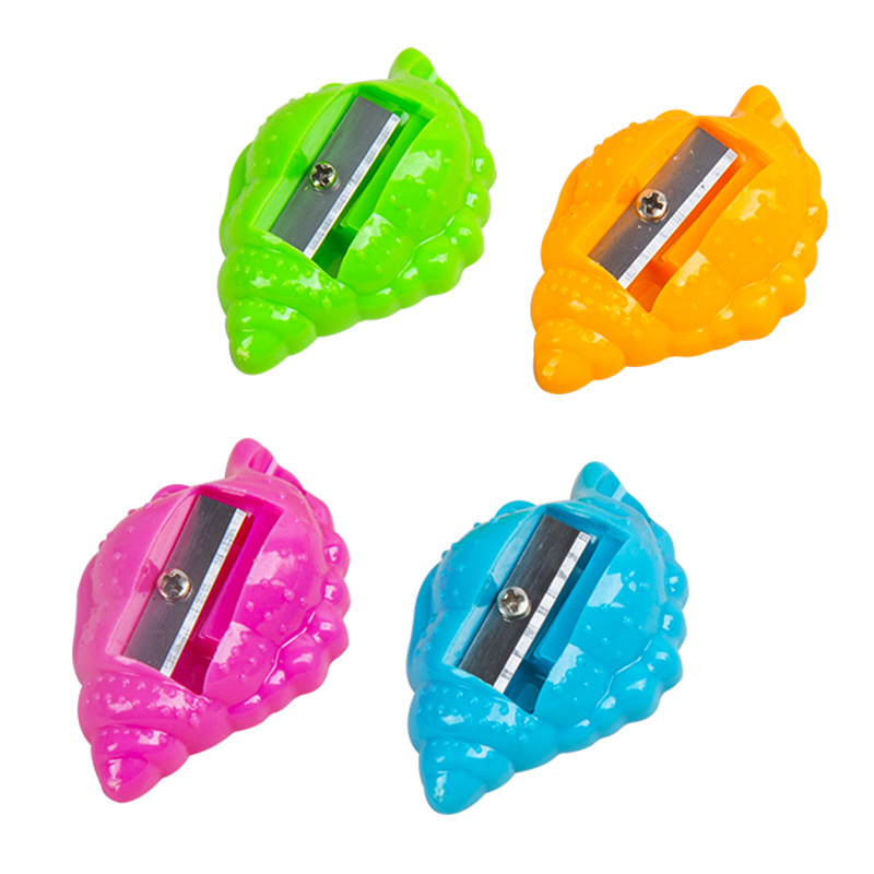 Sacapuntas de lápiz Gezhihappy PS1027 creativo forma de concha Sacapuntas de lápiz de dibujos animados creativo sacapuntas estudiante suministros