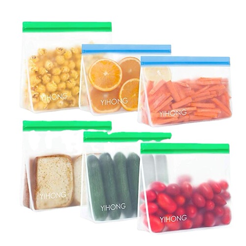 Factory-made PEVA 3D Reusable Storage Bags | Food Bags | PEVA Fresh-Keeping Pouches