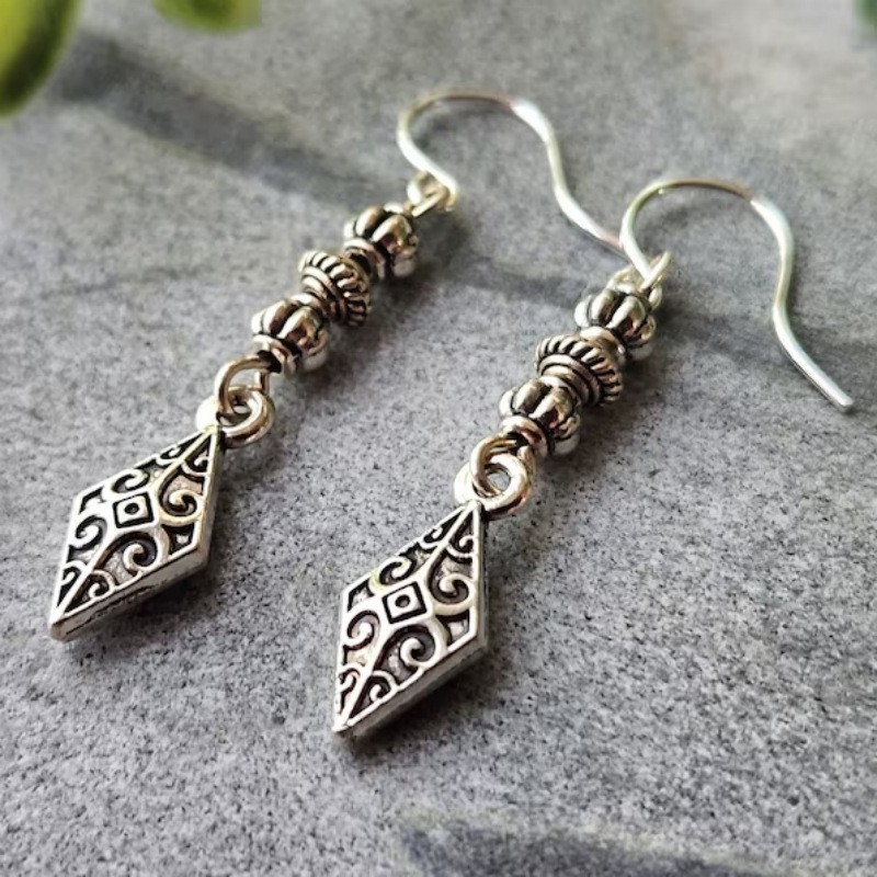Bonjour Cross-border Hot Bohemian Pendant Earrings Creative Retro Women Fashion Earrings Jewelry Earrings