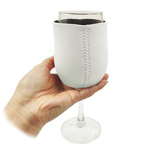 红酒高脚杯套 加厚潜水料防碎酒杯套 香槟玻璃杯防护套 Neoprene