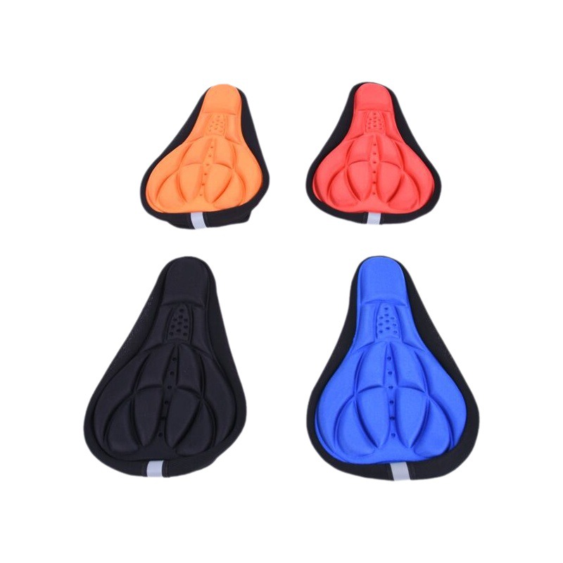 Bicicleta de montaña cubierta de asiento de silicona engrosada cubierta de asiento de bicicleta cubierta de asiento de silicona suave accesorios al aire libre silla