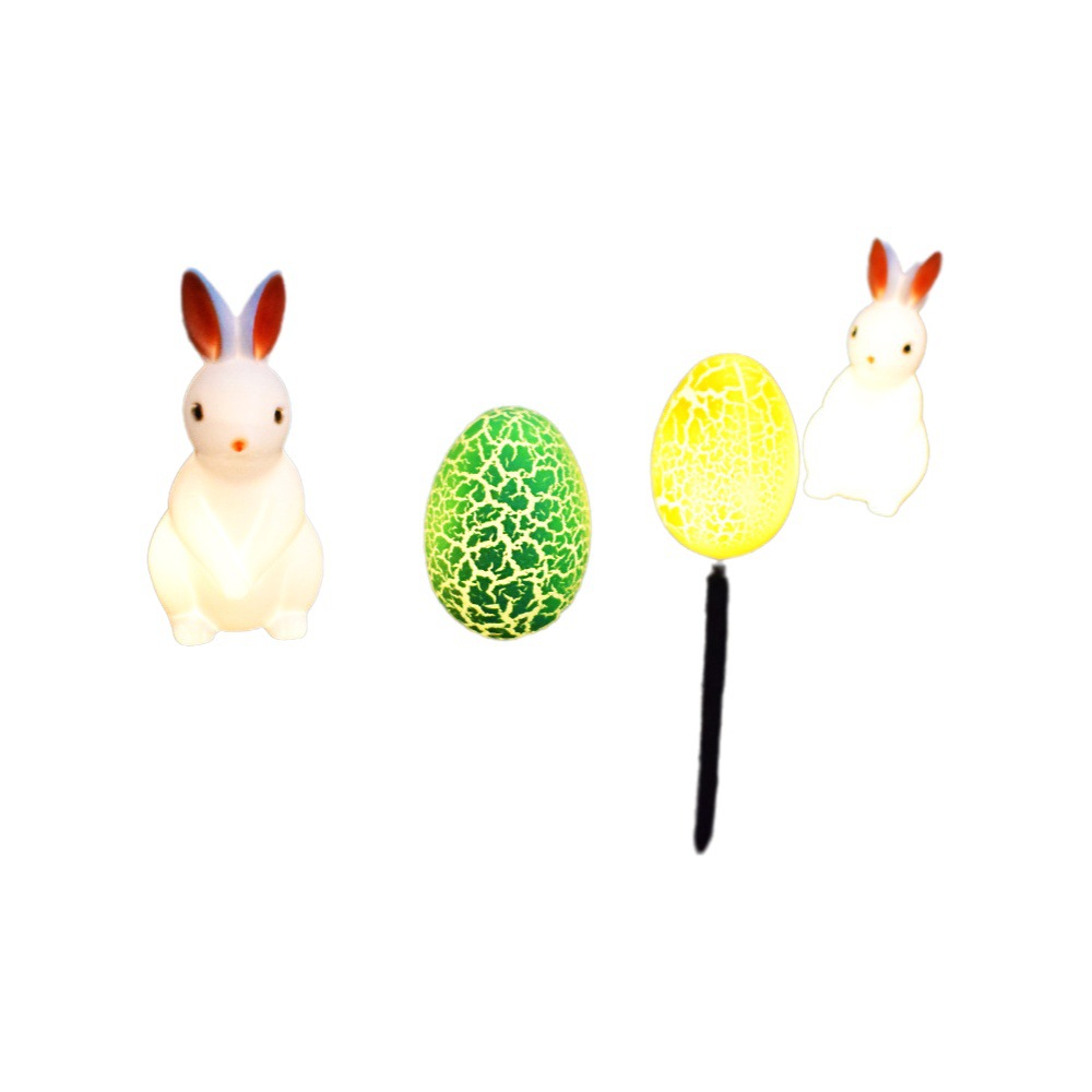 Al Aire Libre solar huevo de Pascua impermeable paisaje jardín decoración linterna jardín diseño tierra enchufe noche Luz