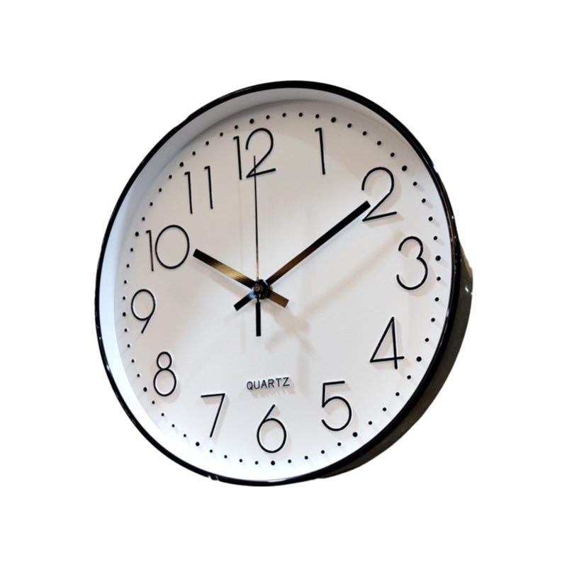 Reloj de pared cuarzo silencioso 12”, 30 cm, Amazon, estilo moderno, mayorista