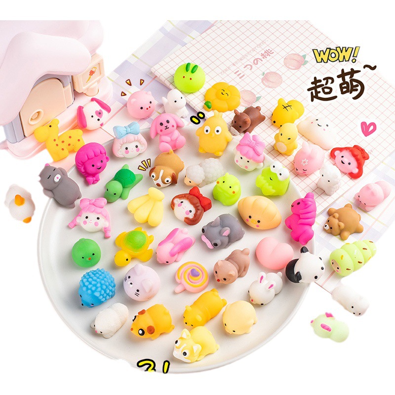 Cross-border hot holiday dumplings animal pinch music decompression artifact children's vent toys small gifts manufacturers supply