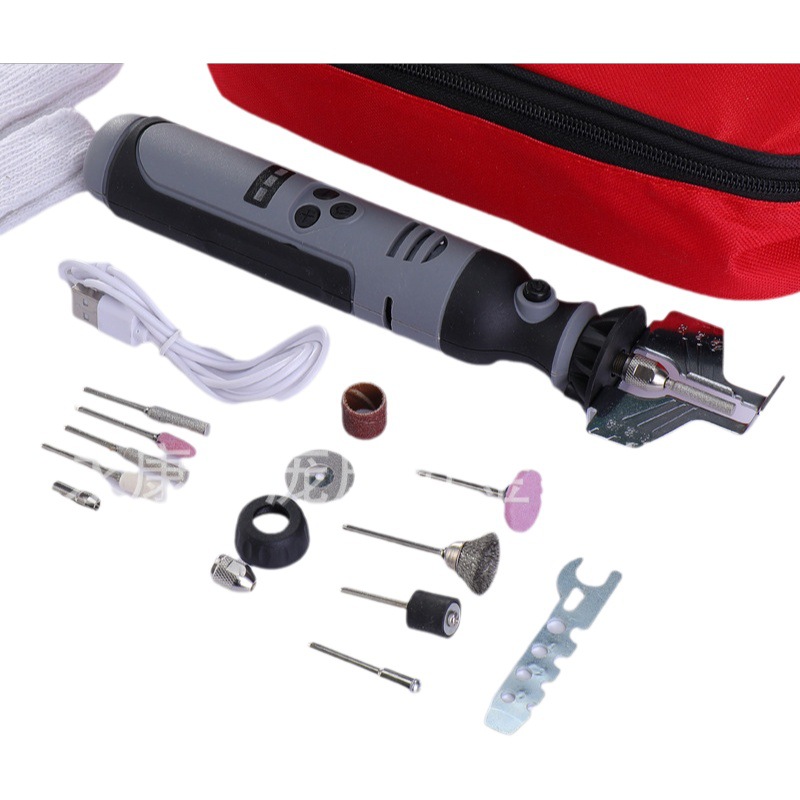 Suministro directo de fábrica de litio molino eléctrico de carga de la máquina de molienda Cadena de sierra de cadena de molienda eléctrica máquina de pulir herramienta de pulido