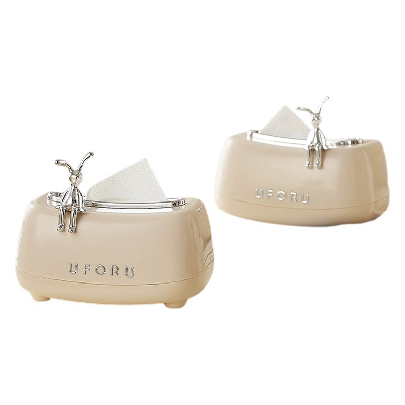 Uforu бумажная коробка для салфеток гостиная премиум смысл дома кухня Туалет бумажная вытяжка коробка многофункциональная пружинная подъемная коробка