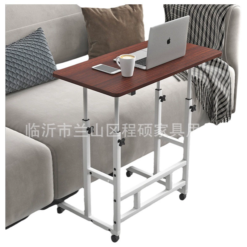 Прикроватный столик, передвижной стол для учебы, письменный стол для спальни, компьютерный стол, стол с регулируемой высотой, складной стол, регулируемый по высоте