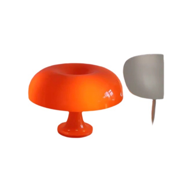 Lámpara de mesa caliente transfronteriza diseñador danés italiano moderno dormitorio minimalista lámpara de mesa de seta fabricante