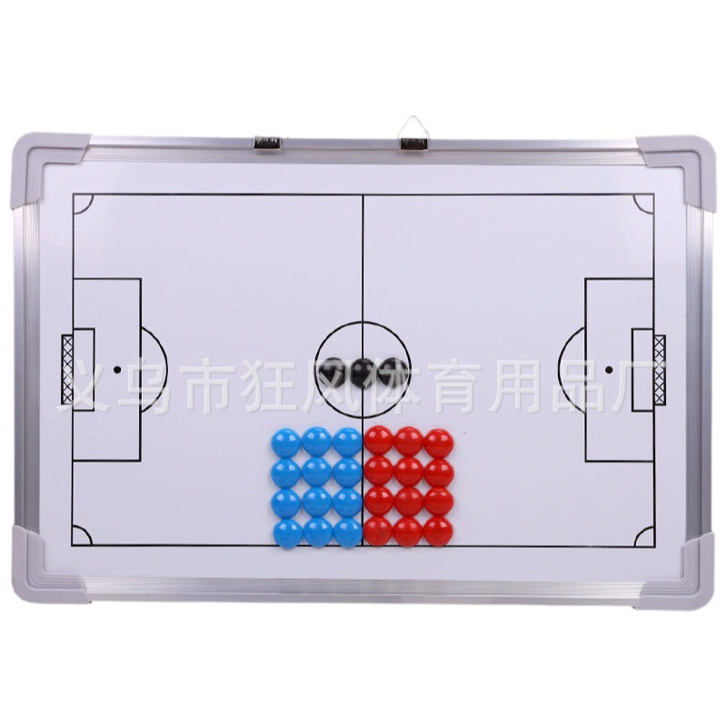 Рамка из алюминиевого сплава футбольная тактическая доска магнитная подвесная футбольная обучающая доска футбольный бой песочный стол белый фон