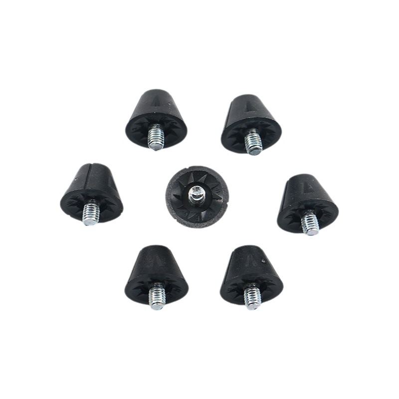 Factory Direct Sales Cross-Border Hot Selling Football Shoe Spikes Movable Nylon Spikes 13Mm16Mm Football Supplies 5mm Screws